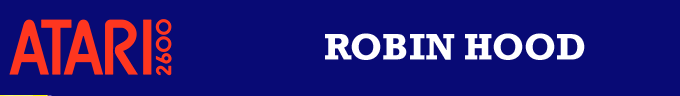 Robin Hood/Sir Lancelot: The Joust logo for Atari 2600